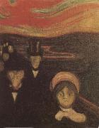 Edvard Munch Inquietude oil painting